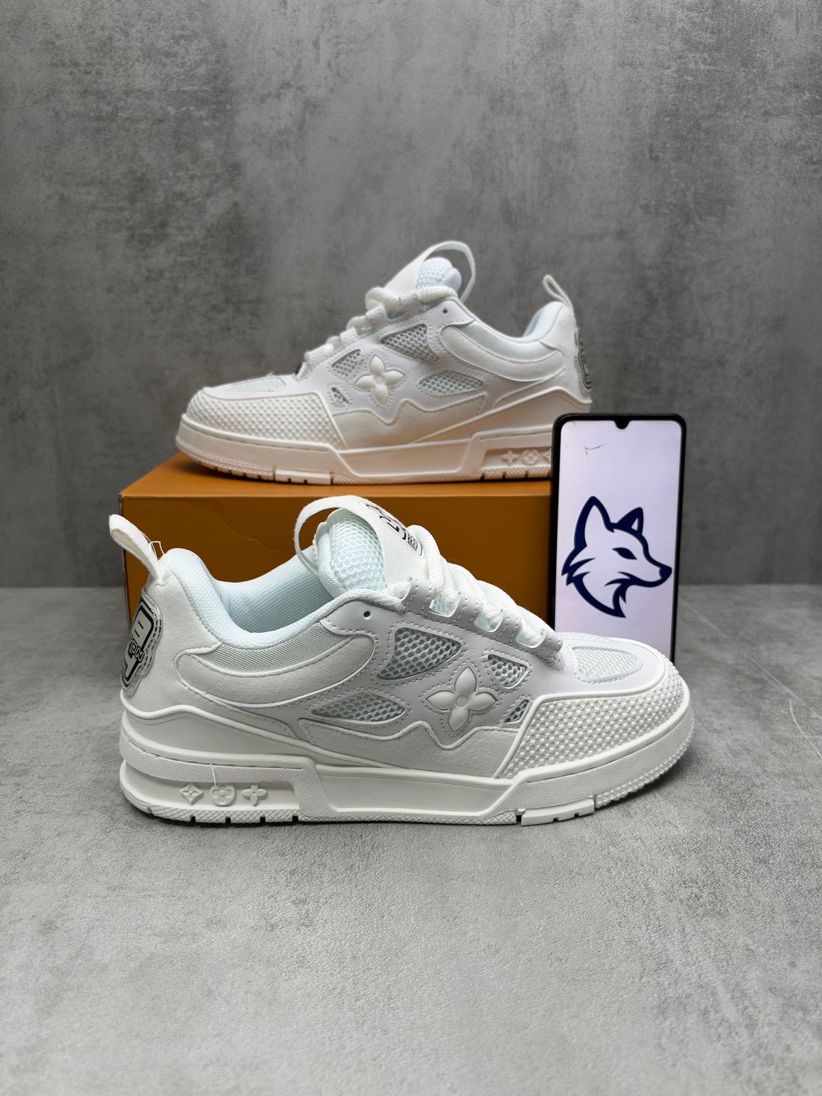 LV SKATE FUL BLANCO
