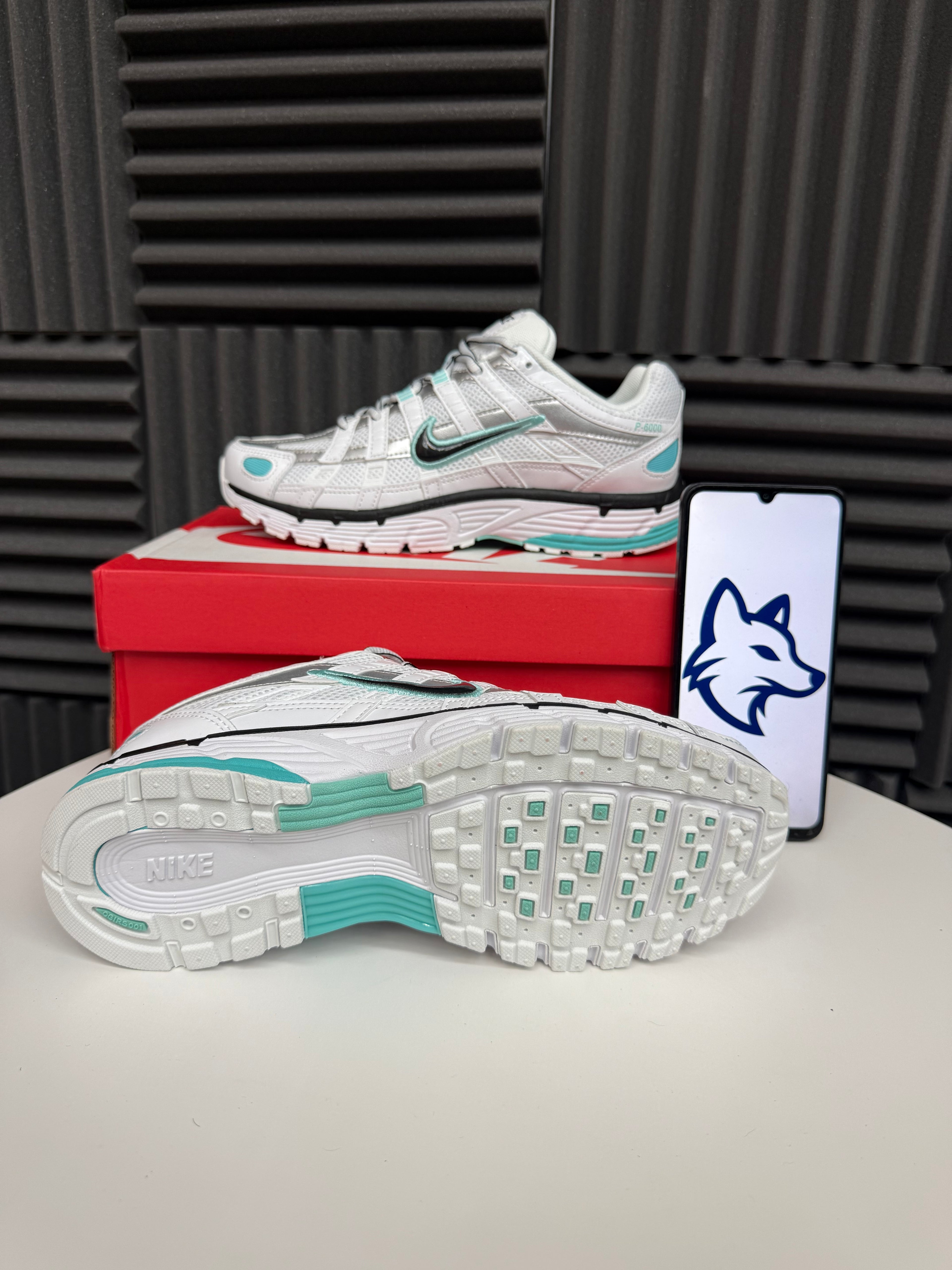 Nike P-6000 Blanco/Azul