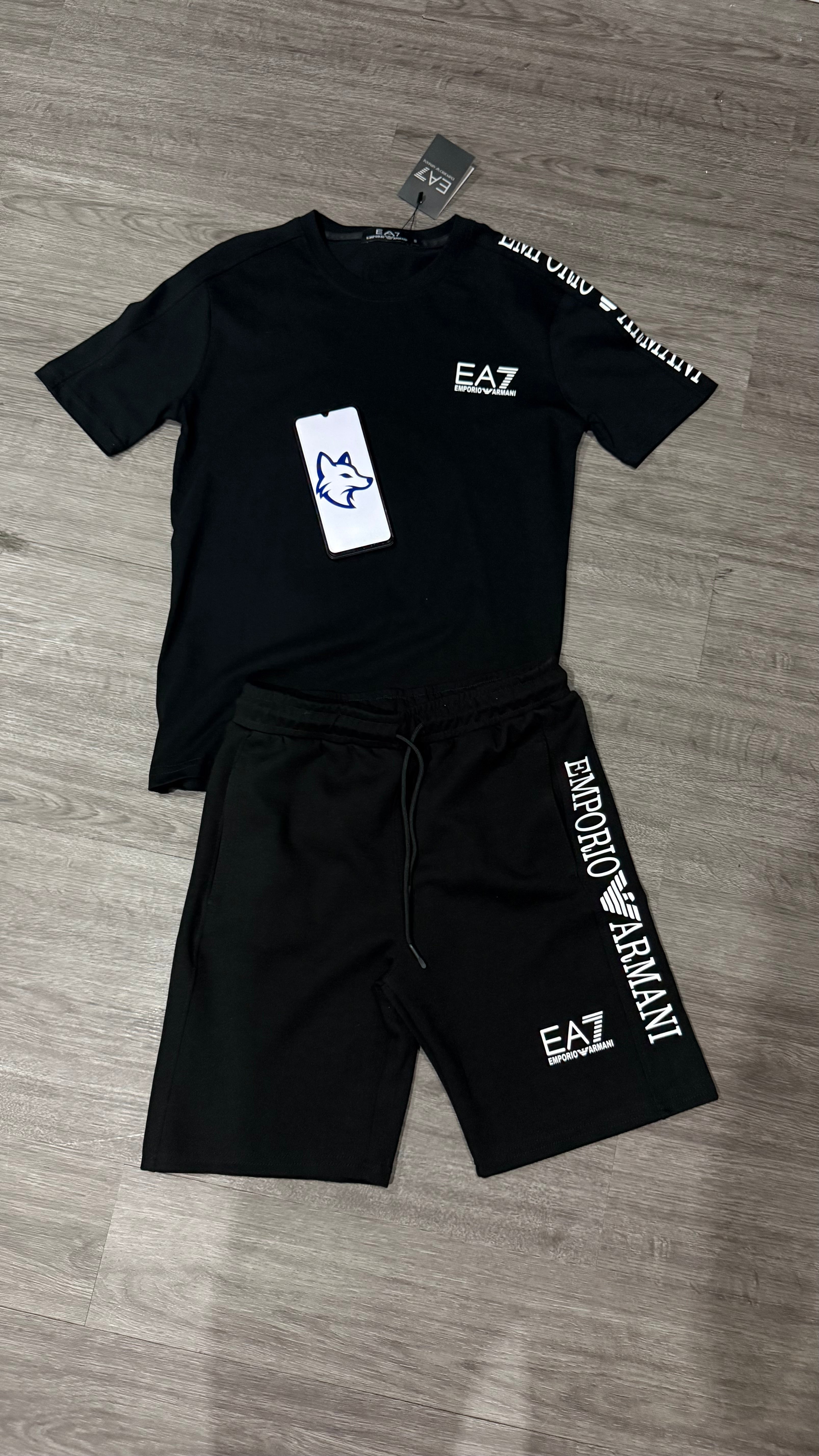 Conjunto Verano Emporio Armani Black