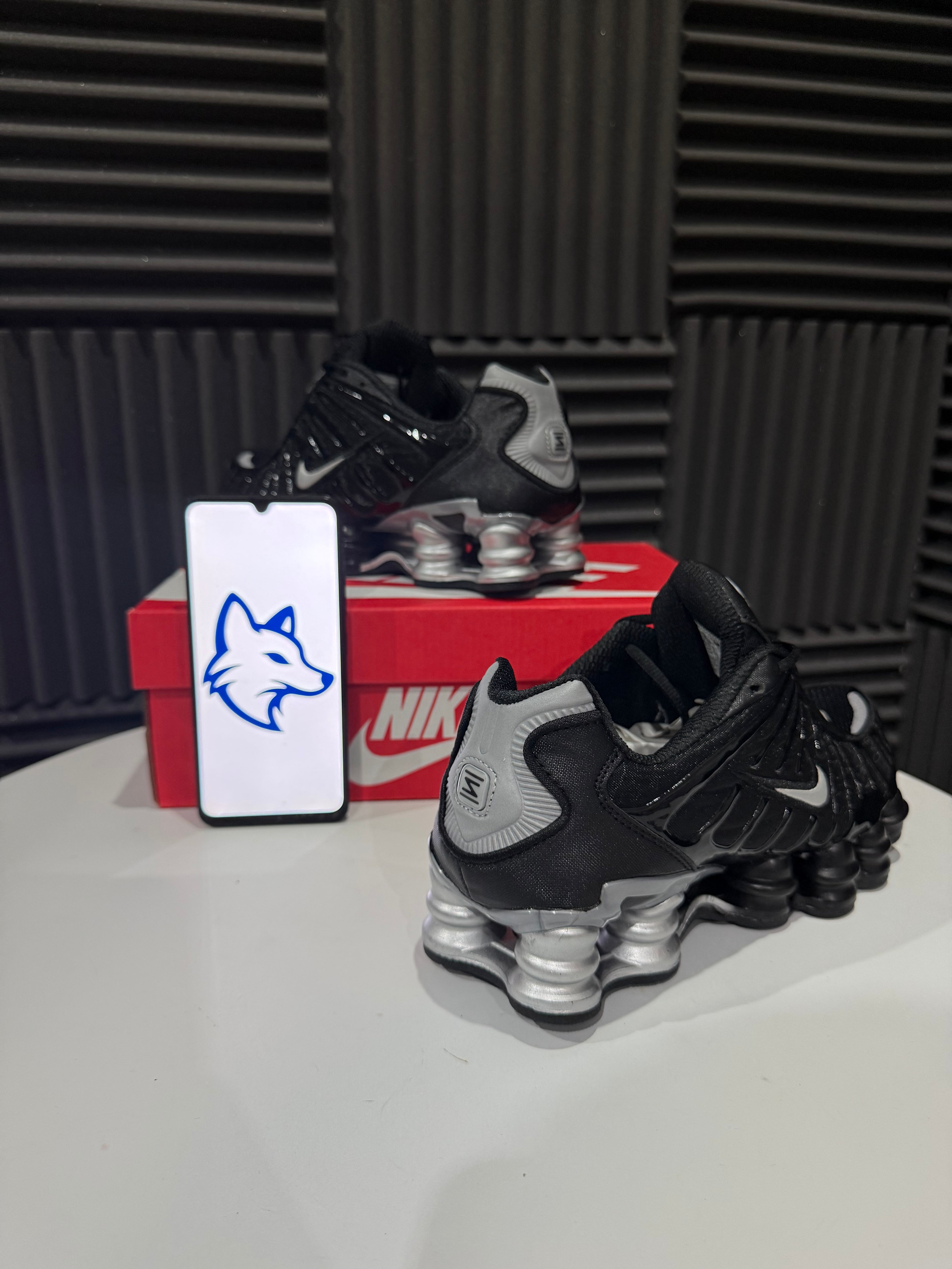 Nike Shox TL Plata