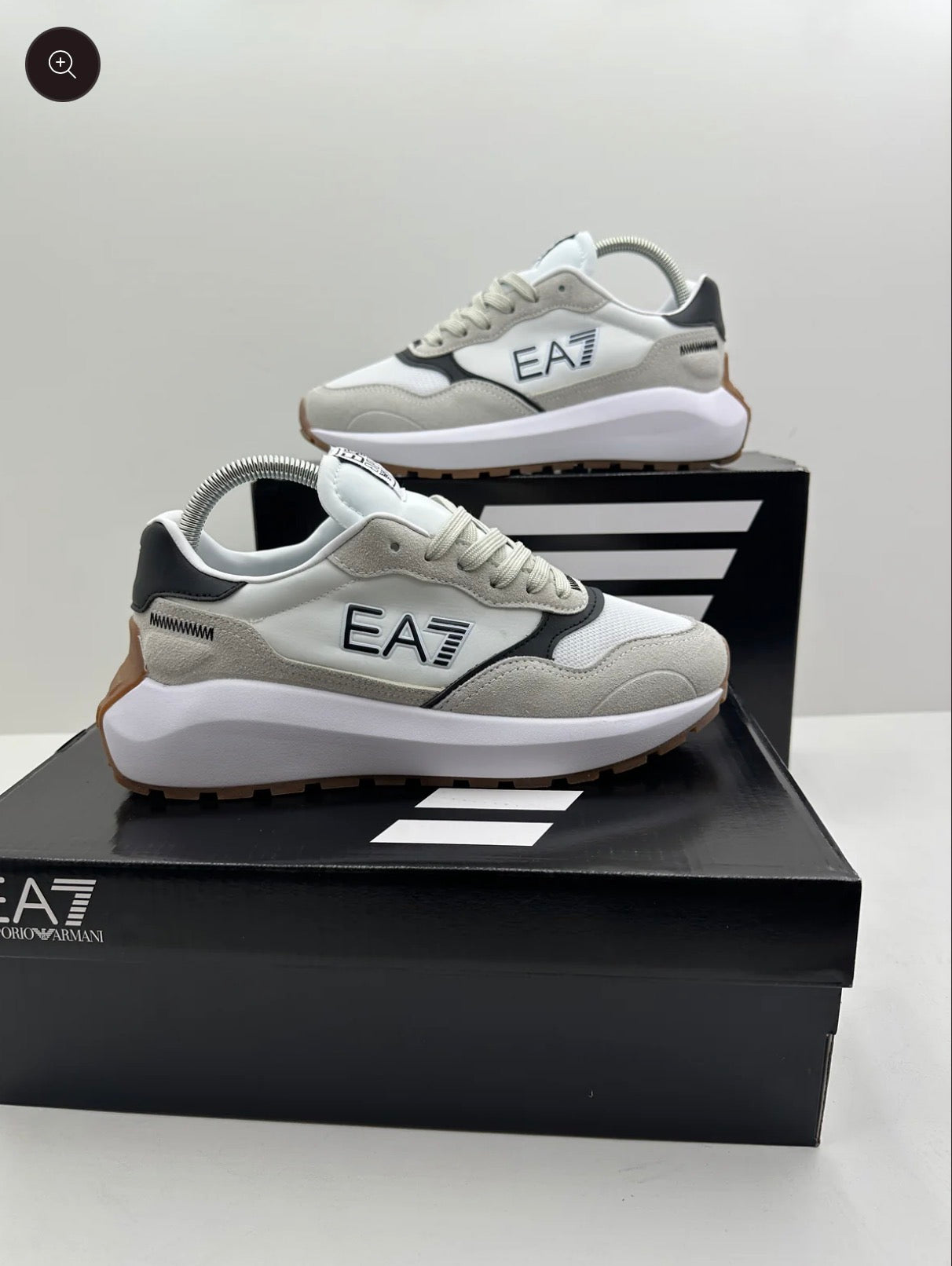 EA7 Gris/Blanco
