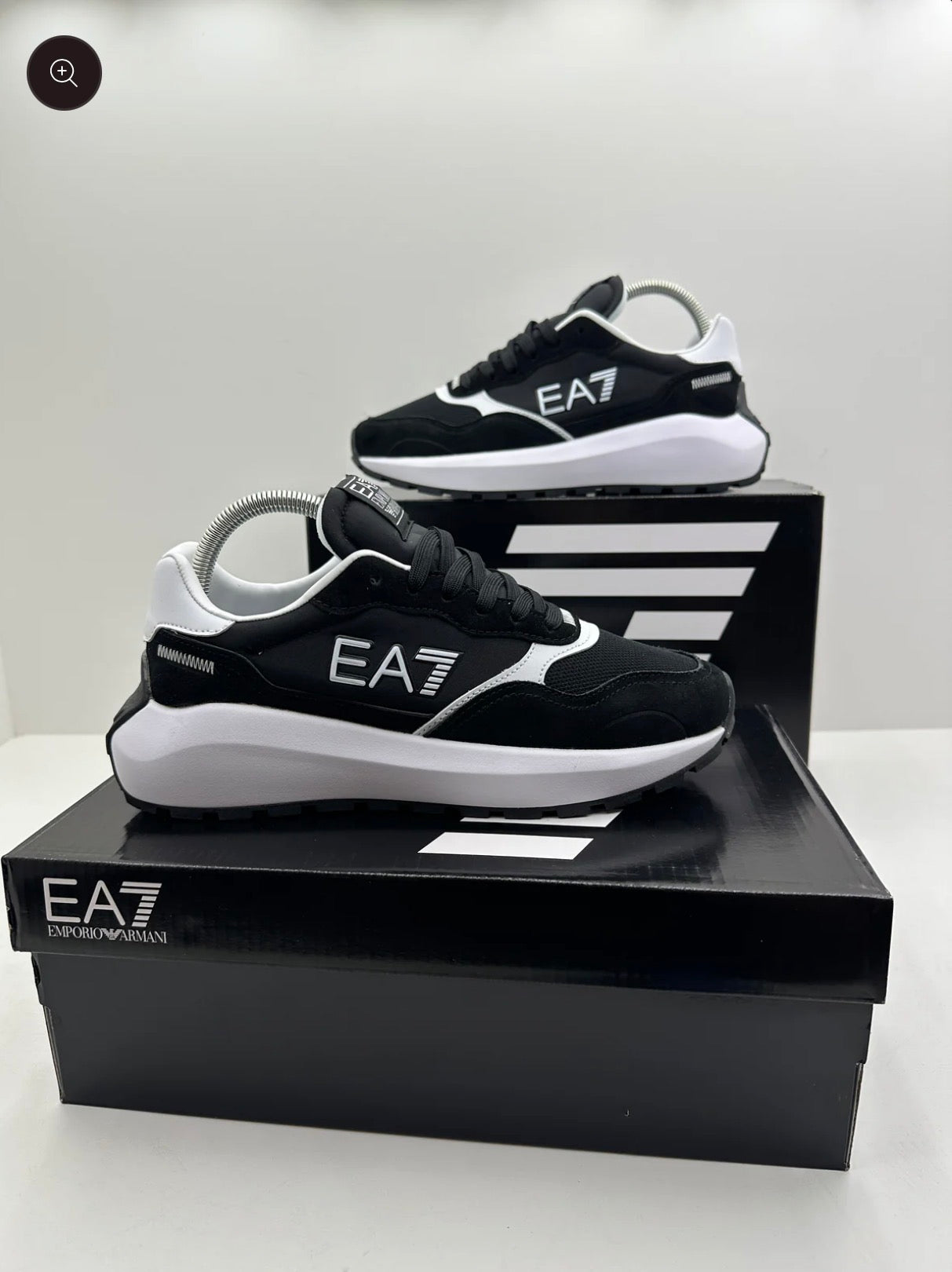 EA7 Black White