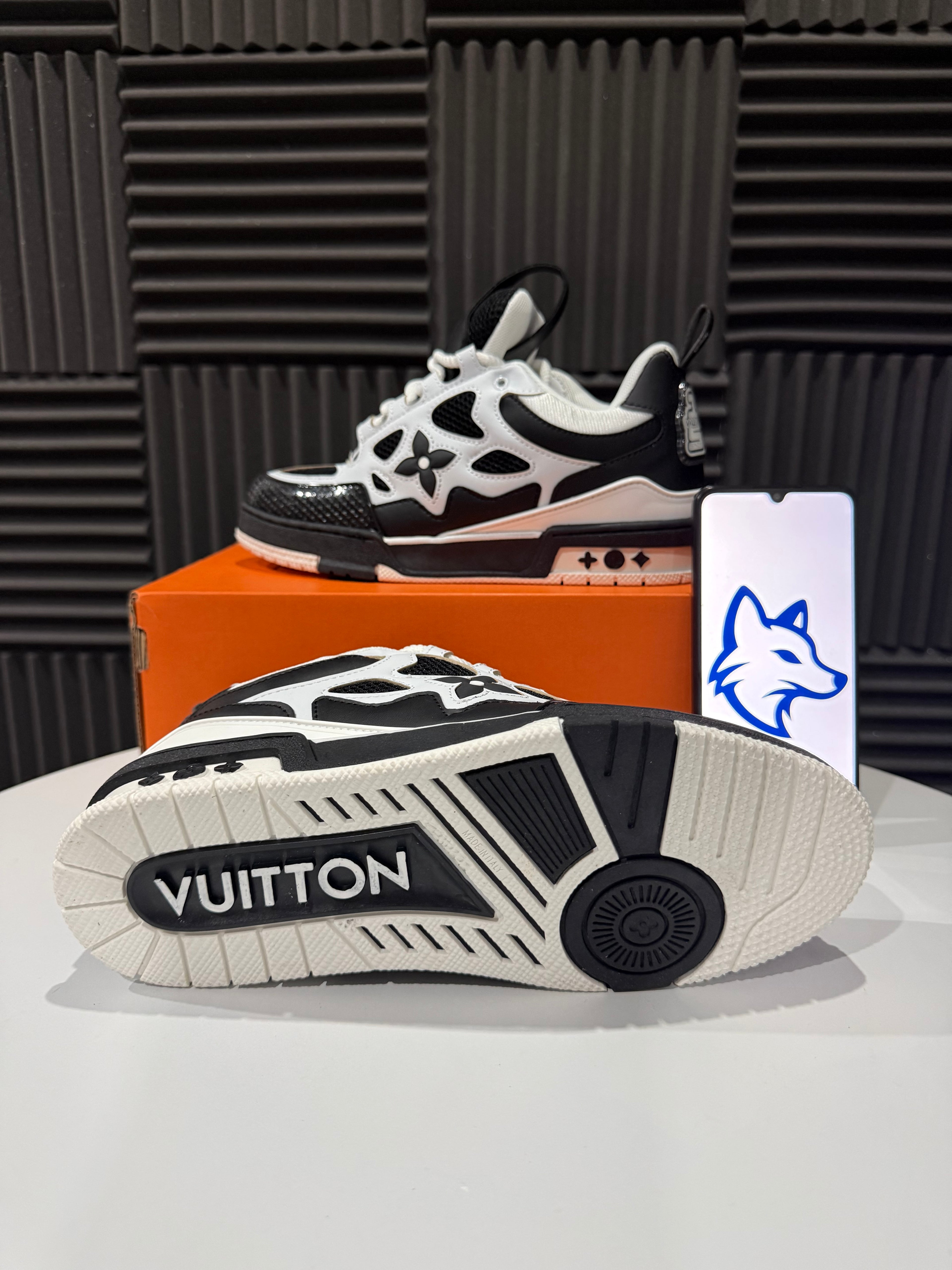 LV Skate White&Black