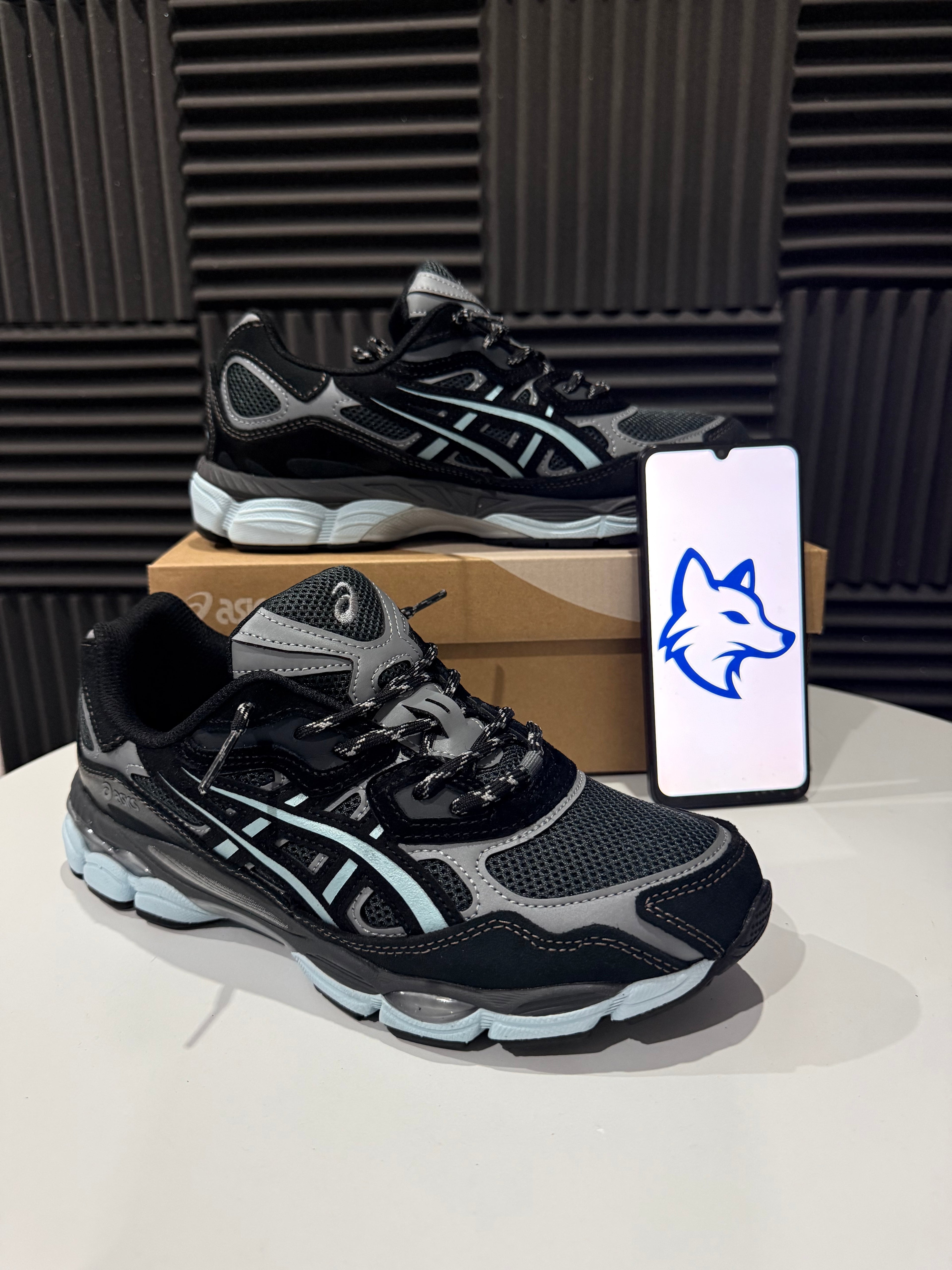 Asics Gel Black&Blue