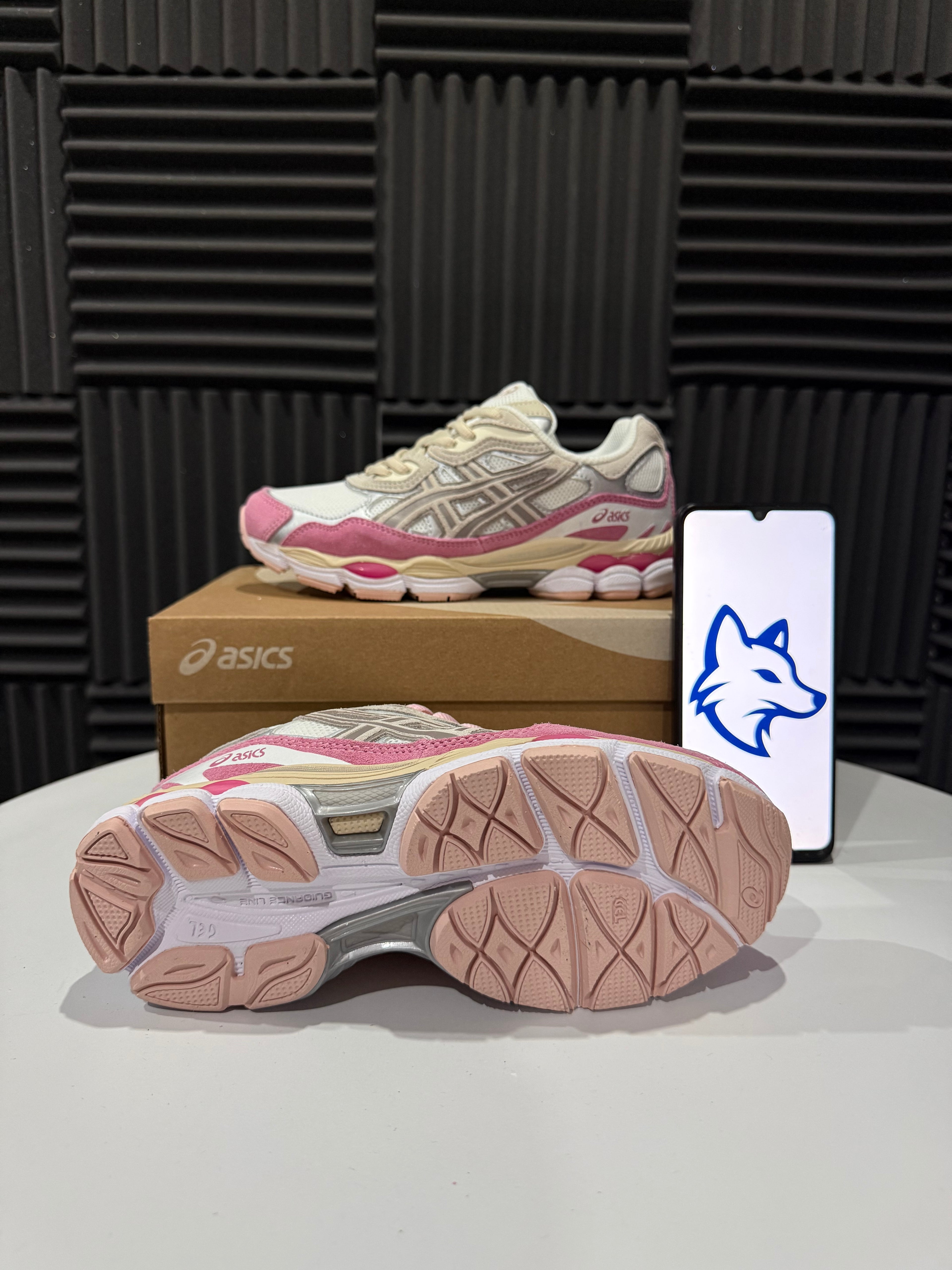 Asics Gel Pink&Yellow