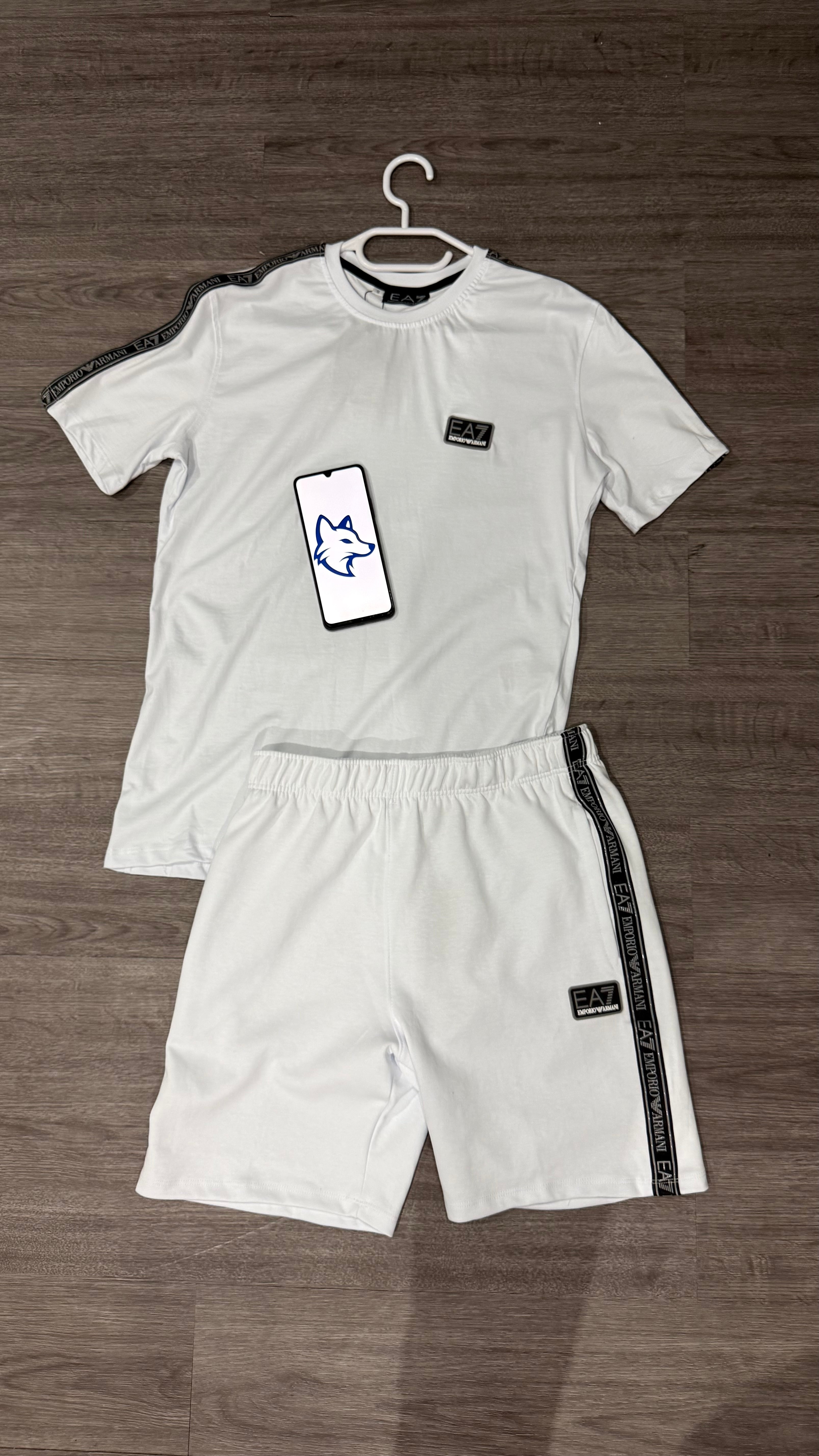 Conjunto Verano Emporio Armani White
