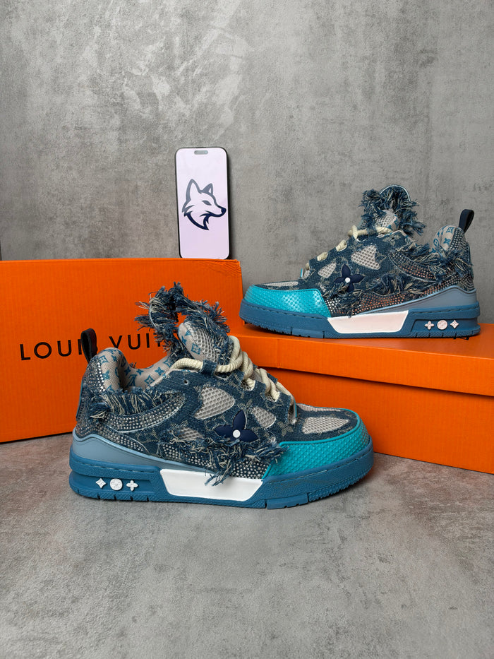 LV SKATE PERLADO AZUL