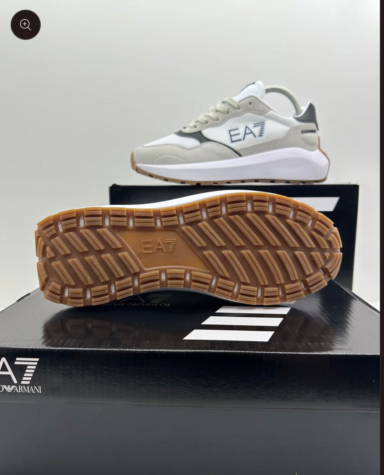 EA7 Gris/Blanco