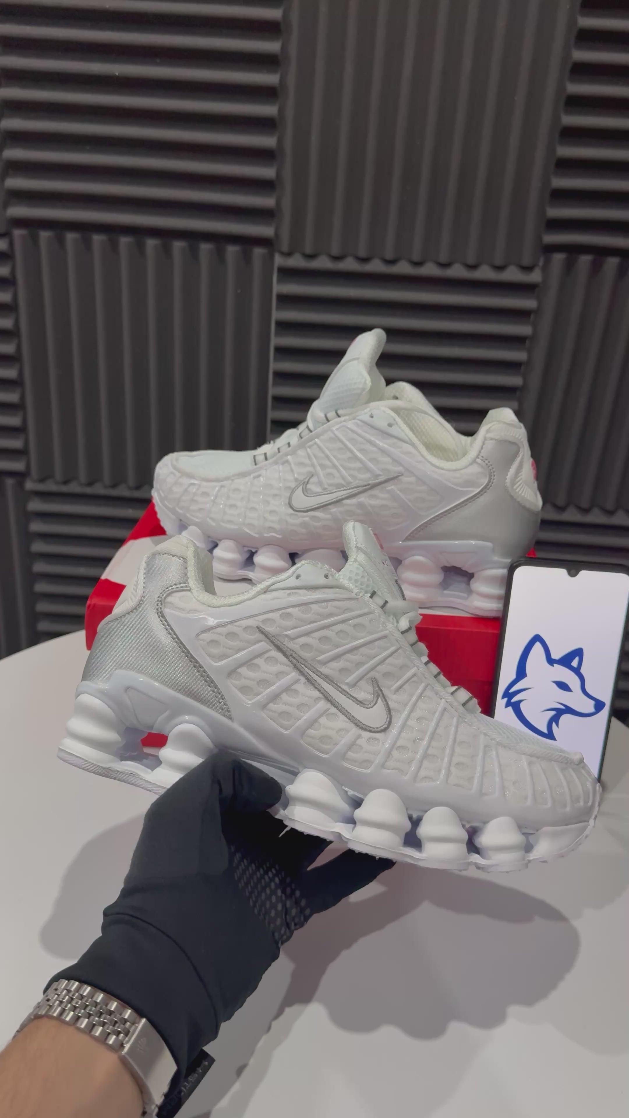 Nike Shox TL White