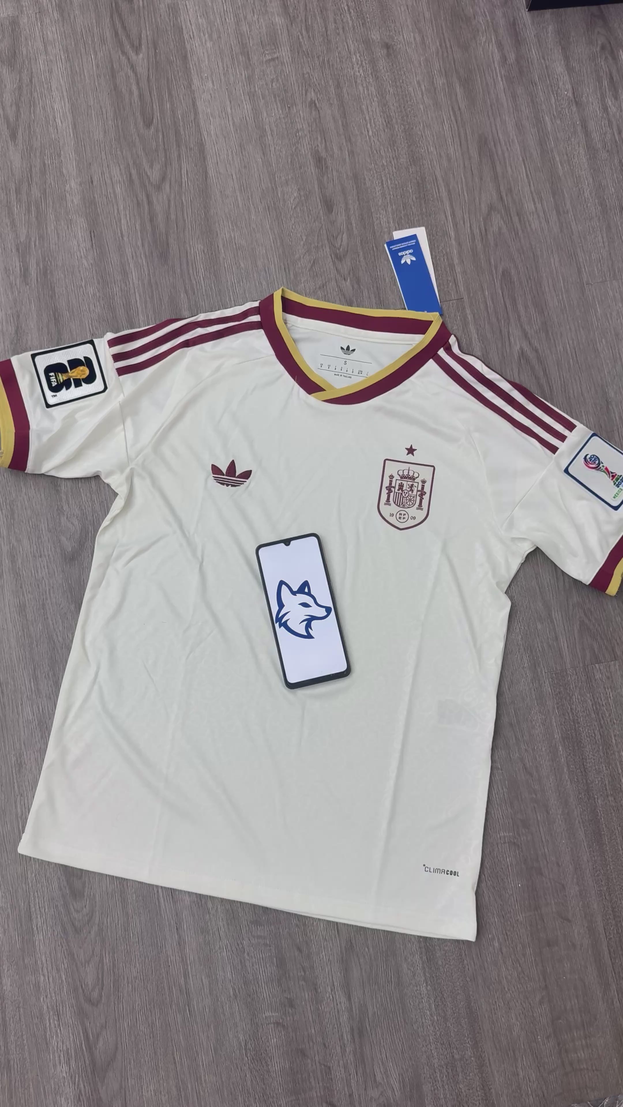 Equipación España WC 2026