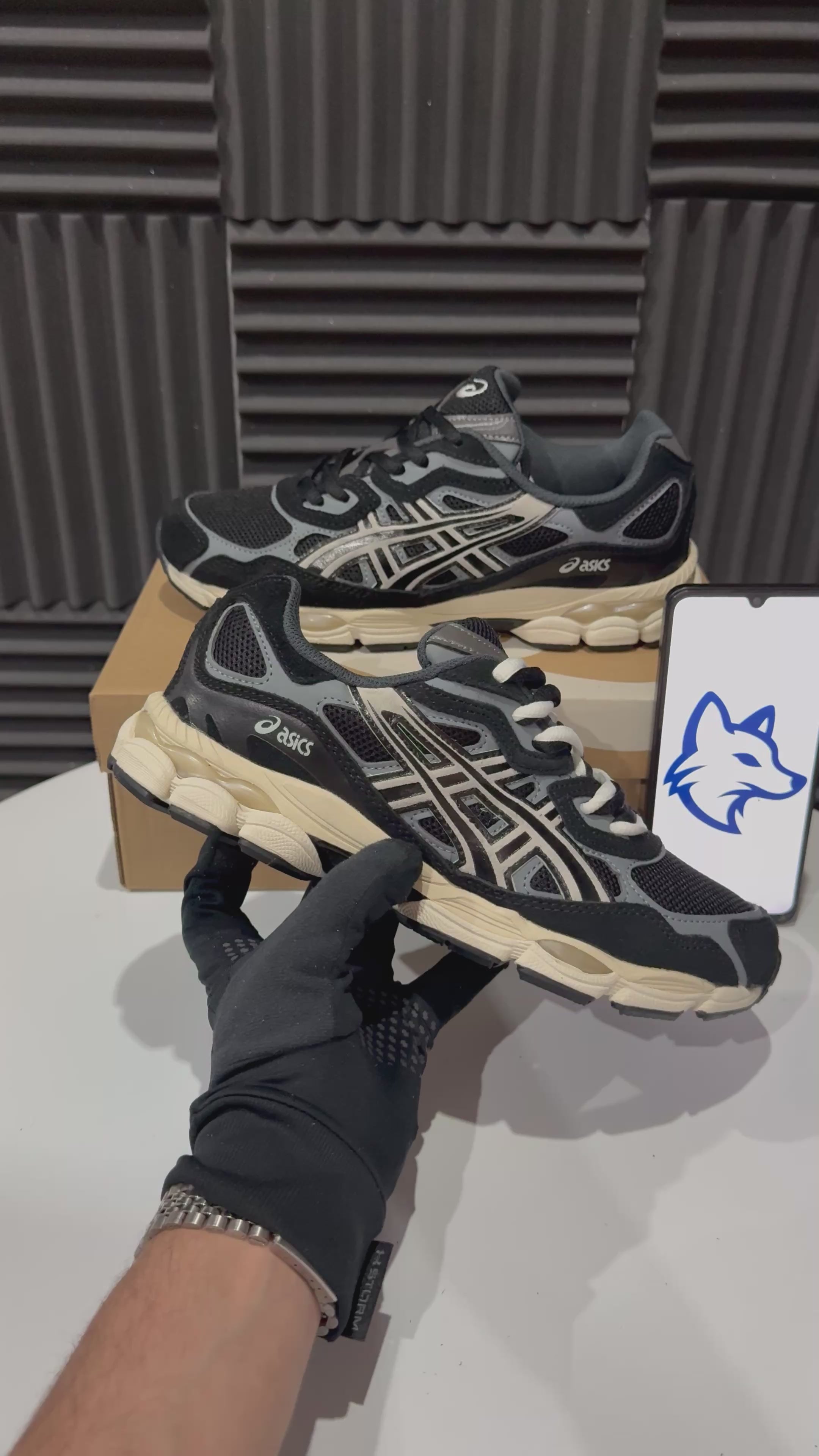 Asics Gel Black&Cafe